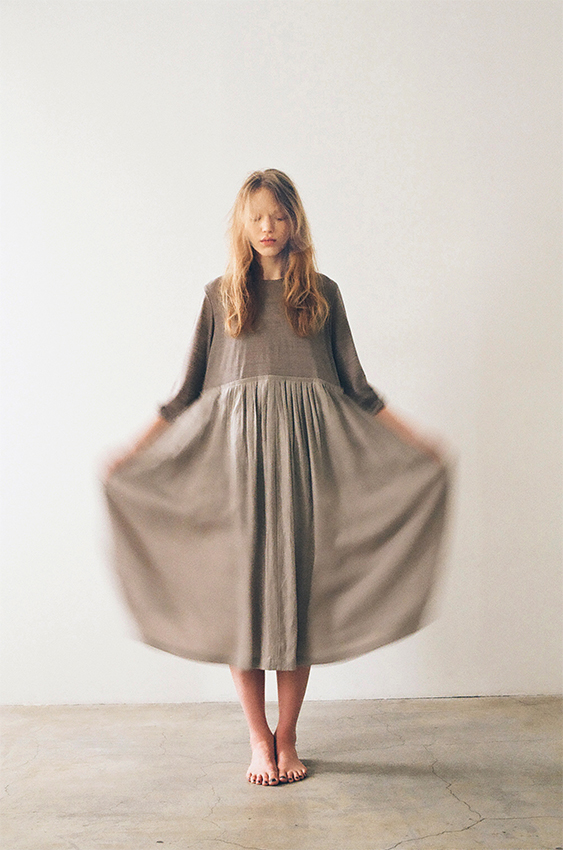 mochi 2026 spring summer flowing dress soft movement natural fabric